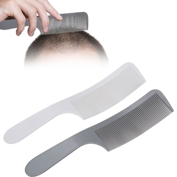 Buet Barber Clipper Comb Salon Barber Hårklipp Styling Flat Top Comb for Menn