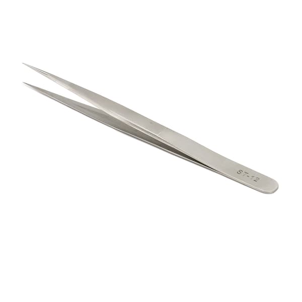 Spids Præcisionspincet Rustfrit Stål Perfekt Justeret Lige Isolerende Pincet til Eyelash Extension
