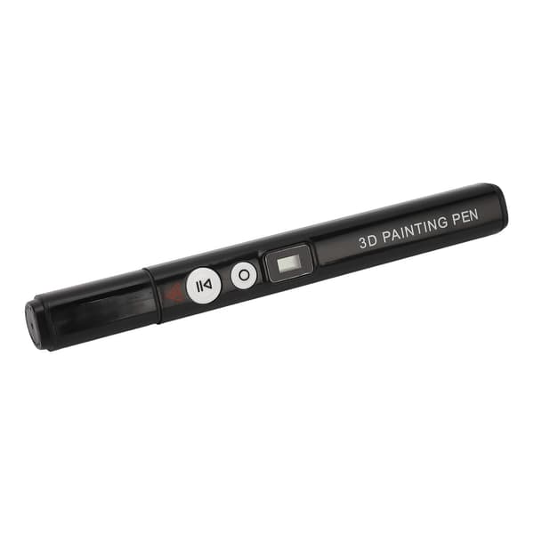Smart højtemperatur 3D-printpen Ergonomisk LCD-skærm 3D-printpen til PLA ABS Sort