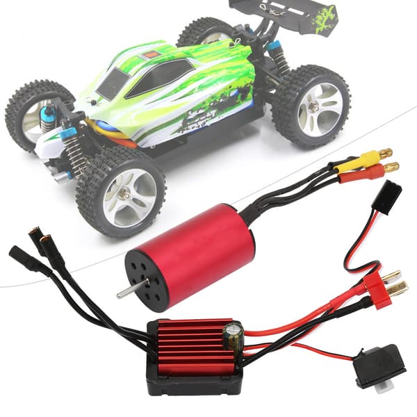 SURPASS 4000KV 2440 Motor & KS35A Vandtæt børsteløs ESC Combo Sæt til RC Modelbil