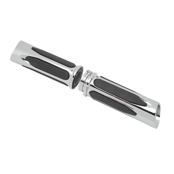 2 stk. 25 mm motorcykelgreb skridsikkert greb justering håndgreb til Touring 883 120 Custom Chrome