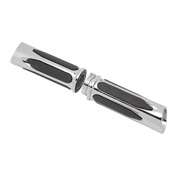 2 stk 25mm motorsykkelgrep Antiskid grepjustering håndgrep for Touring 883 120 Custom Chrome