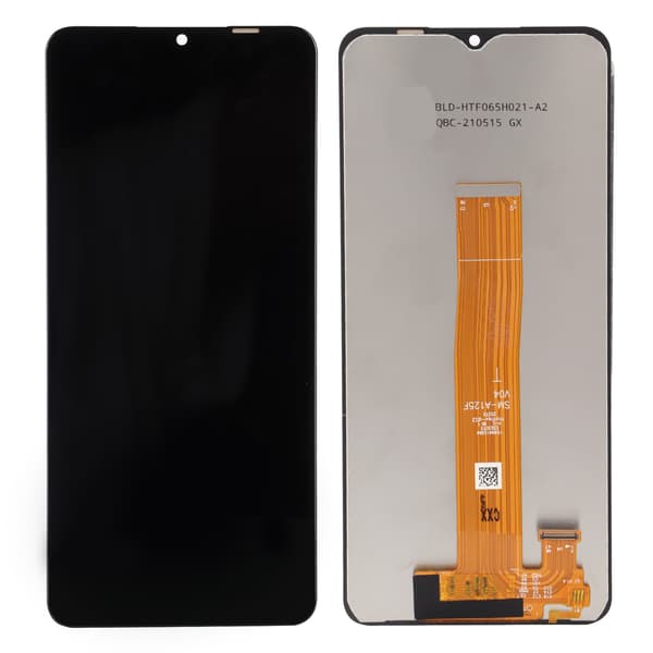 Skärmbyte LCD-skärm Touch Digitizer-enhet för Samsung Galaxy A125 Monolithic