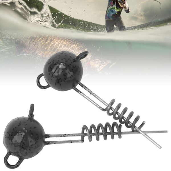 2 ST 10G/20G/30G/50G Skruv Fast Jig Mjuka sänkor Fiskedrag Beteverktygstillbehör