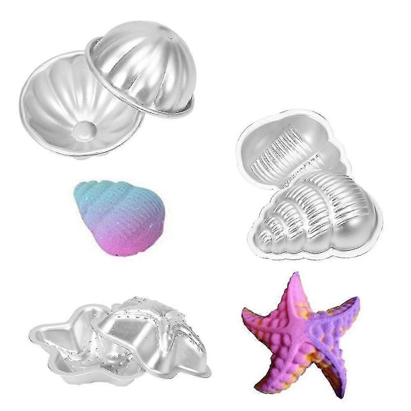 Badebombeforme Sæt Med 16 DIY Fizzies/badebombeform Rustfrit Stål Badebombeformsæt