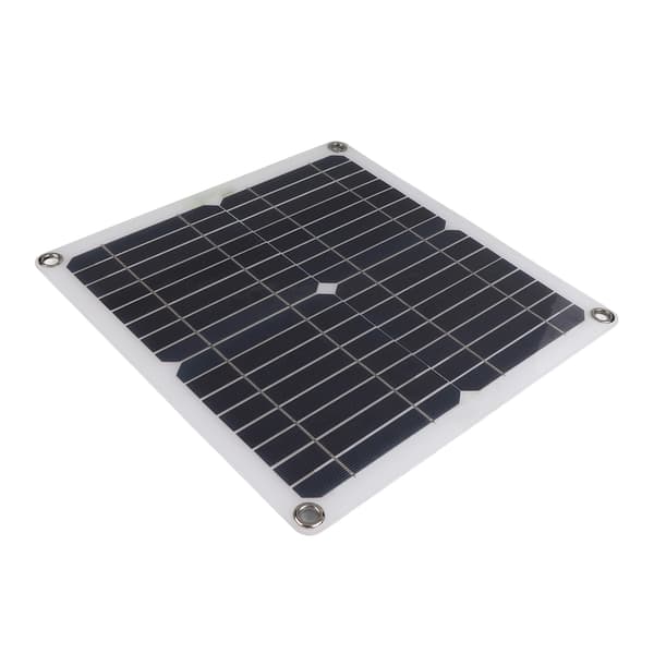 200W 12V Bärbar Solpanelssats Monokristallin Solpanel med Kontroller för Cykling Bergsklättring Vandring Camping 100A