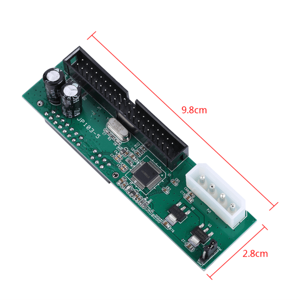 Parallell ATA Pata IDE till Sata seriell ATA hårddiskadapterkonverterare för PC och Mac