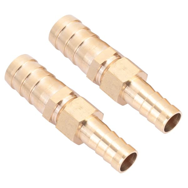 Messing Fittings Slange Barb Hale Reducer Reducerende Prop Connector (10mm-12mm 2 stk.)