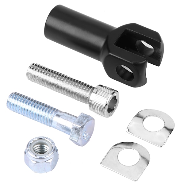 1 par passagerar fotpinnar stöd monteringssats Clevis Kit för Softail 2000-2006 Svart