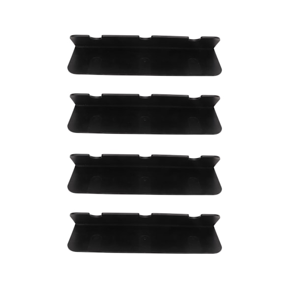 4 stk. PVC oppblåsbare båtsete krok klips brakett for oppblåsbar gummibåt flåte yacht kajakk robåt tilbehør svart