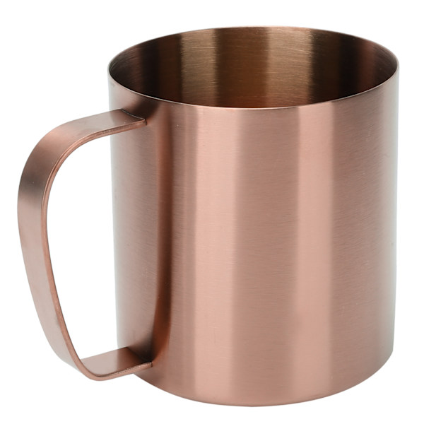 Rostfritt stål kontorsölmugg bärbar hushåll utomhus vatten kaffekopp 480mlRose Gold