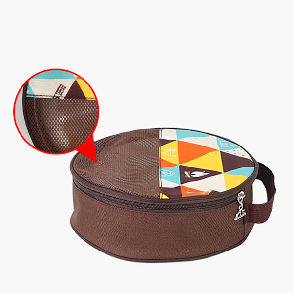 22PCS Service Plate Set Rustfrit Stålservice til Udendørs Camping Selvkørende Tur
