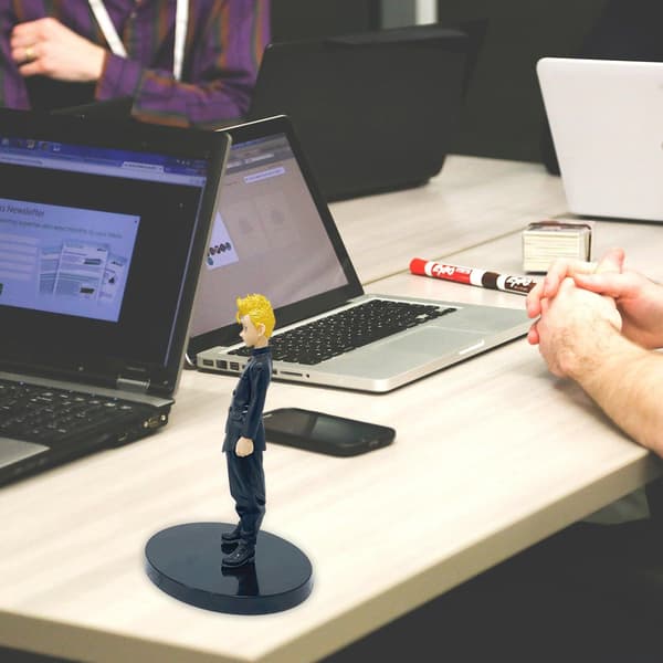 17CM Tecknad PVC-docka Figurin Prydnader Söt Anime Samlingsmodell Leksak för Sovrum Sängbord Vardagsrum