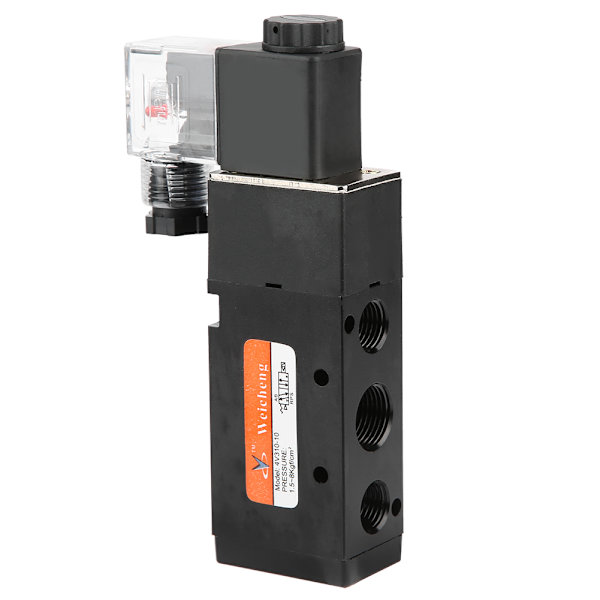 G3/8" solenoidi 4V310-10 2-asento 5-porttiohjattu sähkömagneettinen venttiili (AC220V)