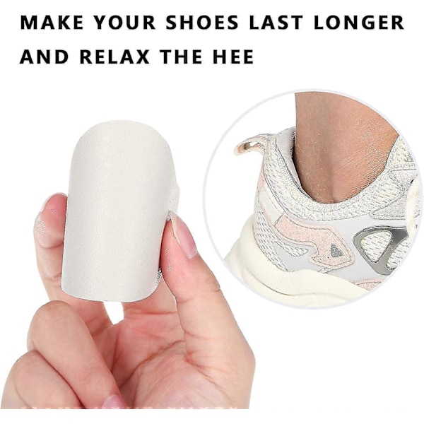 2025 Lämpligt 8 Par Skohäl Reparationslapp Kit Sko Sneaker Hål Reparationslapp Självhäftande Skohäl