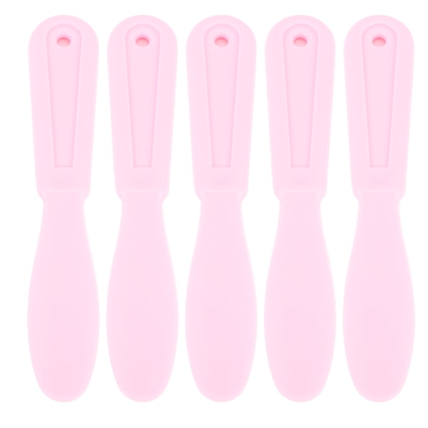 5 kpl Kipsilastalla Muovinen Ergonominen muotoilu Helposti puhdistettava Kulutusta kestävä Sekoituslasta Vaaleanpunainen