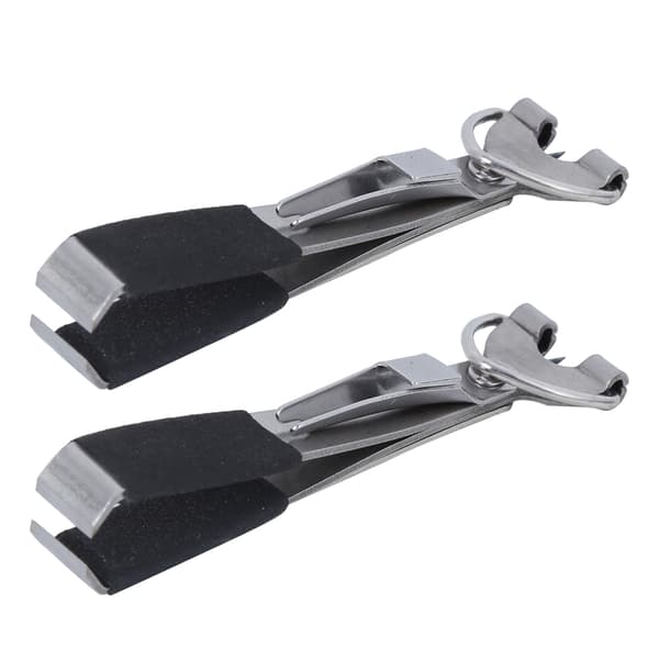 2 stk. Fluestang Rask Knuteverktøy Rask Nail Knotter Linjer Klipp Hook Eye Cleaner med Retractor