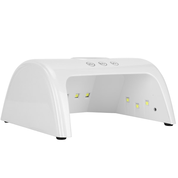 Neglelak Gel Polish Tørrer 30W UV LED Neglekunst Lys Manicure Lys Neglekunst Maskinværktøj UK Stik Hvid