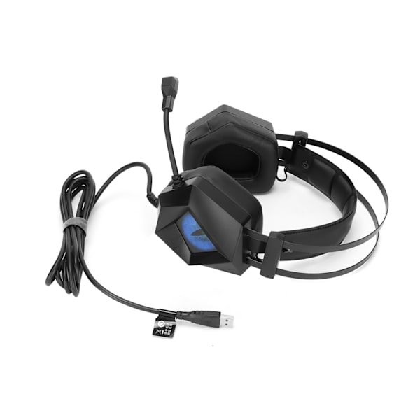 TAIDU Trådbundet spelheadset med brusreducering för spel och dator