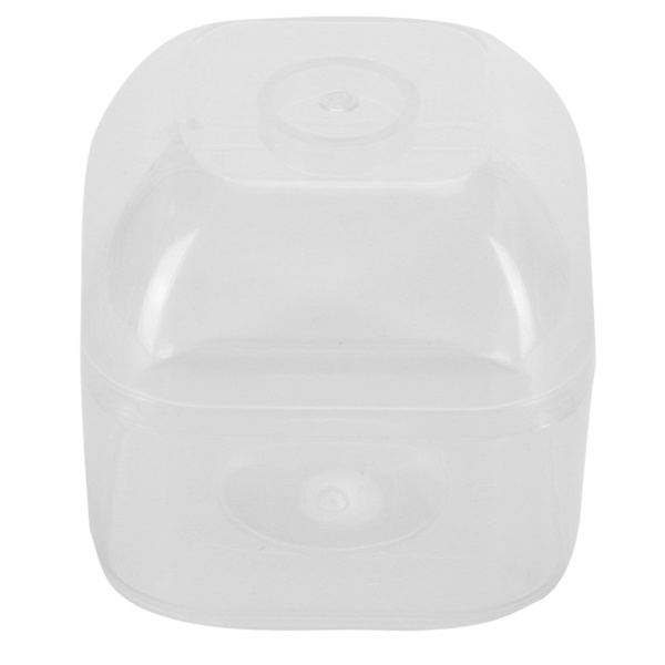 Facial Jawline Trainer Box Høj gennemsigtig synlig opbevaringsboks til kæbelinjetrænerL 5 x 5cm / 2 x 2in
