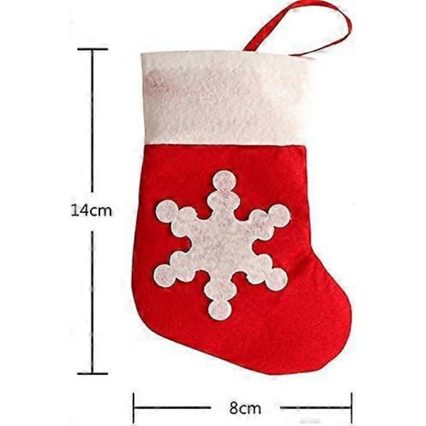 Bestik Julefrokost Julebordsdekoration, Julebordsdekoration Julebestiksokker Lommeholder 12 stk.