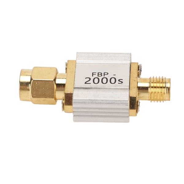 2000MHz bandpassfilter 1dB bandbredd 5MHz Effektiv signalfiltrering utanför bandet RF koaxial SAW bandpassfilter