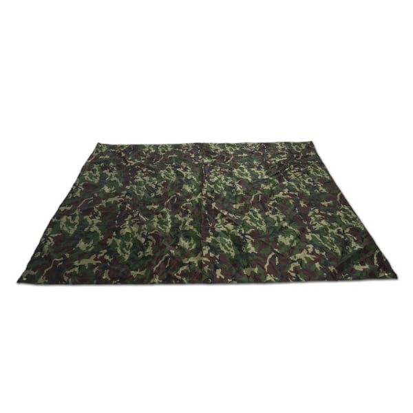 Kamouflage utomhus portabel lätt regntät matta RainTent Tarp Shelter (3*2,9m)