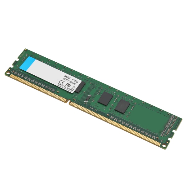 DDR3 UDIMM 1600Mhz RAM 64bit Leveys 40Pin Data Interface Plug and Play Professional kannettavan tietokoneen RAM PC:lle 8GB