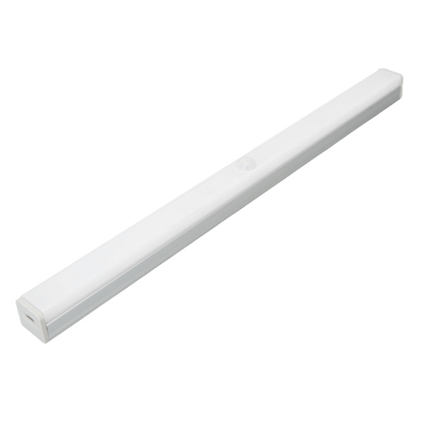 Rörlig sensorljuslist, uppladdningsbar, varmt ljus, magnetisk, sladdlös LED-lampa för garderobsskåp