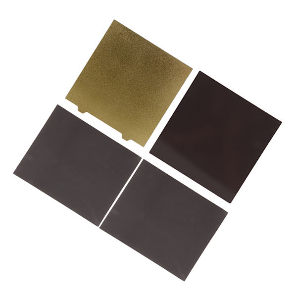 PEI-teräslevy 250x250mm PEI-jauhe hiilikuitu kaksipuolinen magneettipohjatulostintarvikkeet Voron 2.4 R2 Trident 3D-tulostimelle