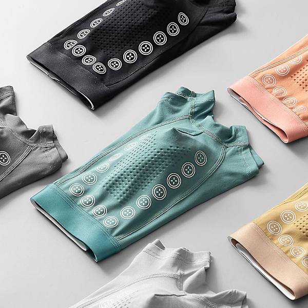 Energiakenttäterapia Magneettiset Miesten Boksirihmat | 2XL Viininpunainen