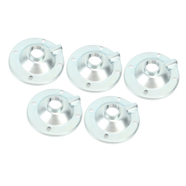 5 stk. Industriel lampeskærm jernlagerfabrik minelampe lampeskærm indvendig gevind G1/2 8cm G1/2