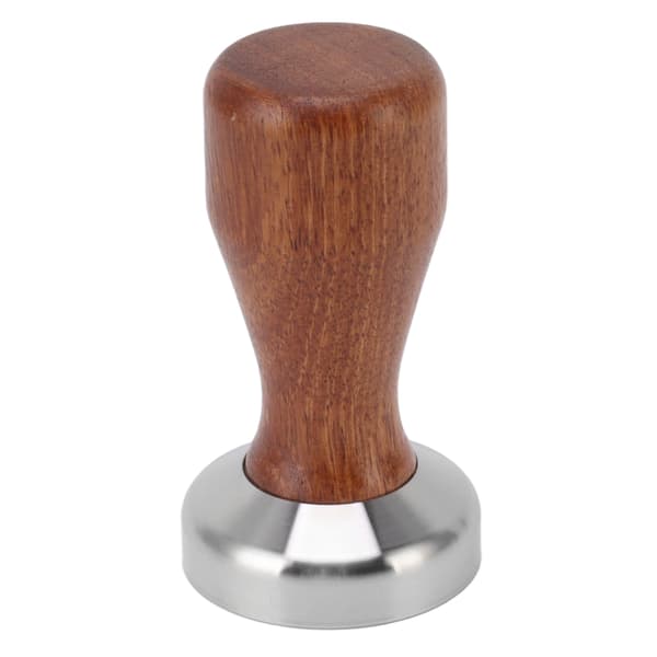 Kaffetamper Multifunktionel 304 Rustfrit Stål Flad Base Kaffepulver Bønne Pres Hammer til Kaffefremstilling 51mm/2.01in