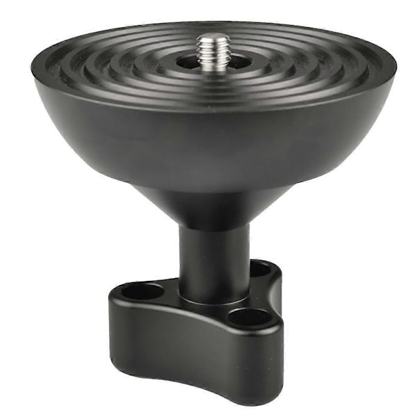 100mm Halv Boll Video Stativ Apex Huvud Adapter för Bogen