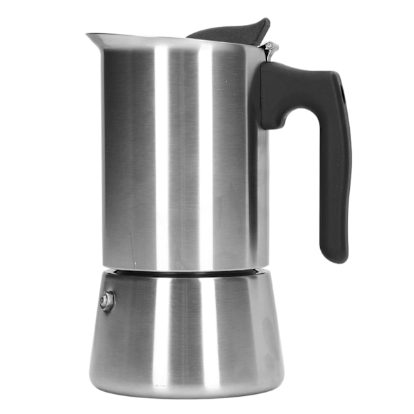 Moka Pot Espressomaskin Husholdning Rustfritt Stål Mokka Kaffe Siphon Hånd Kaffe Pot Kaffe Maskin