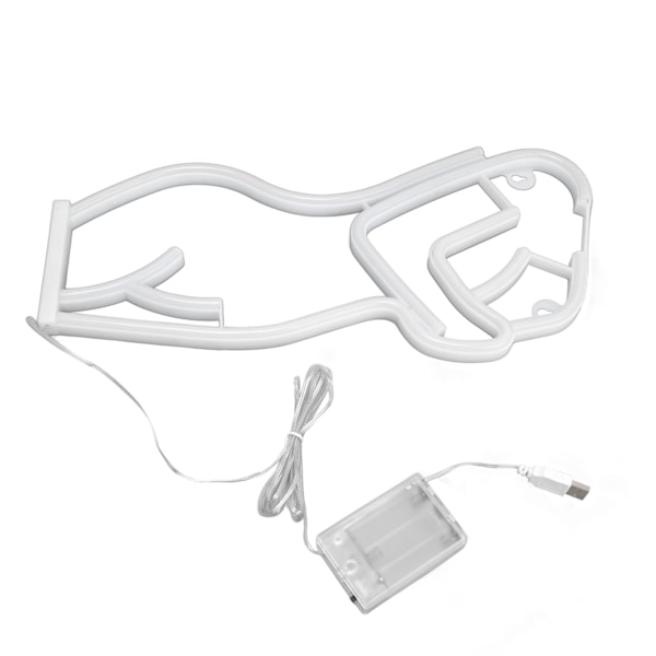 LED-neonvalo, neonkyltti, vartalon muotoinen taide, seinäkoristevalo, USB-käyttöinen makuuhuoneeseen, baariin, juhliin, häihin, vaaleanpunainen valo