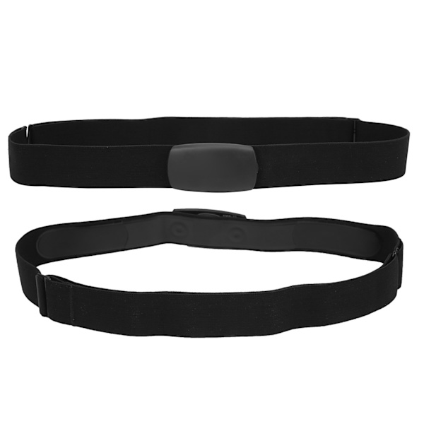 Bærbar Brystrem Bluetooth Fitness Gåbælte Tilbehør Lang Batterilevetid Sort
