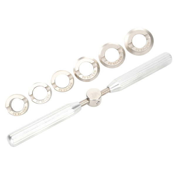 Professionellt öppningsverktyg för watch Case Cover Ergonomisk set för urmakare