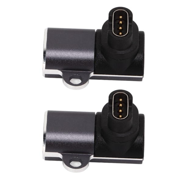 2st för Garmin till Typ C kvinnlig adapter Professionell Mini USB C-adapter för Garmin Smart Watch