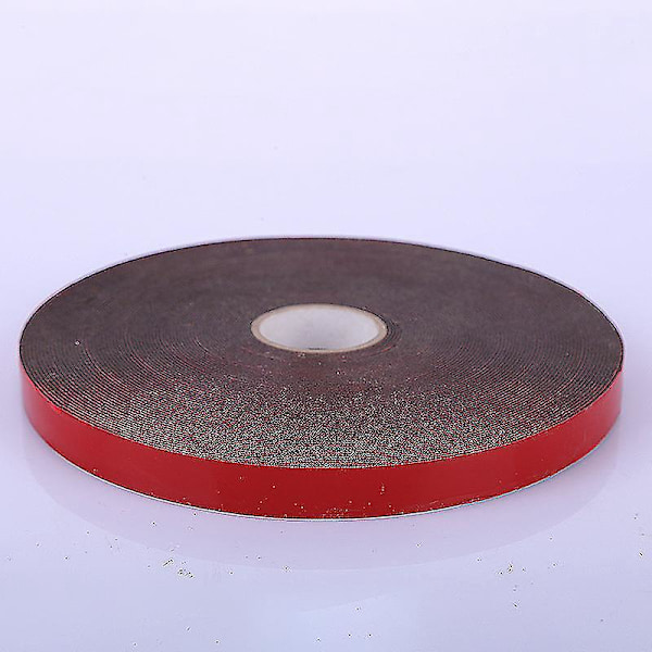 10 ruller sort 10 mm bred anti-varme termisk skumklæbende tape, 10 meter lang til havedrivhusbøjlen