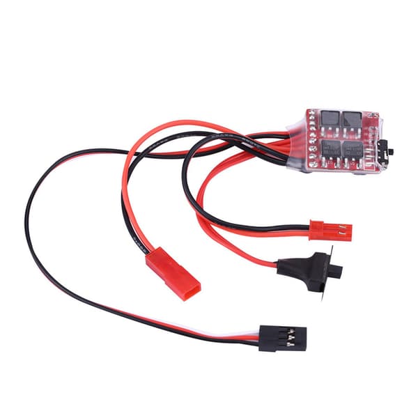 20A Børstet ESC Elektronisk Hastighedsregulator Med Bremse til RC Bil / Båd