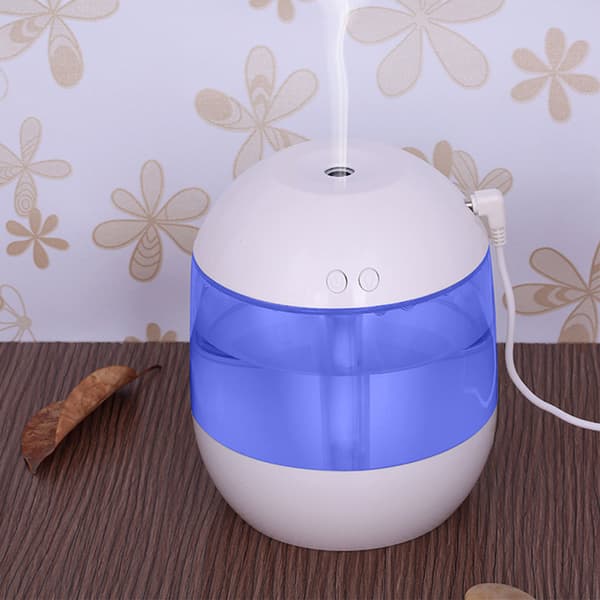 Luftfukter Aroma Diffuser USB Automatisk Avstenging Lav Støy Hjemmedekorasjon for Rom Kontor
