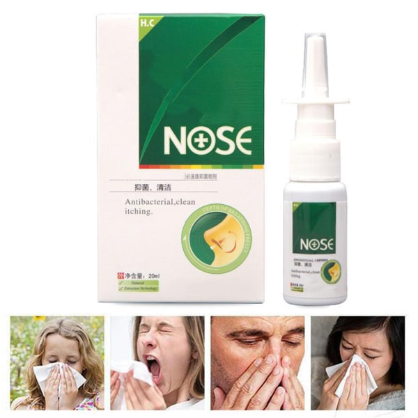 Rhinitis Næsespray Næsepleje Spray Dekongestant Næsespray