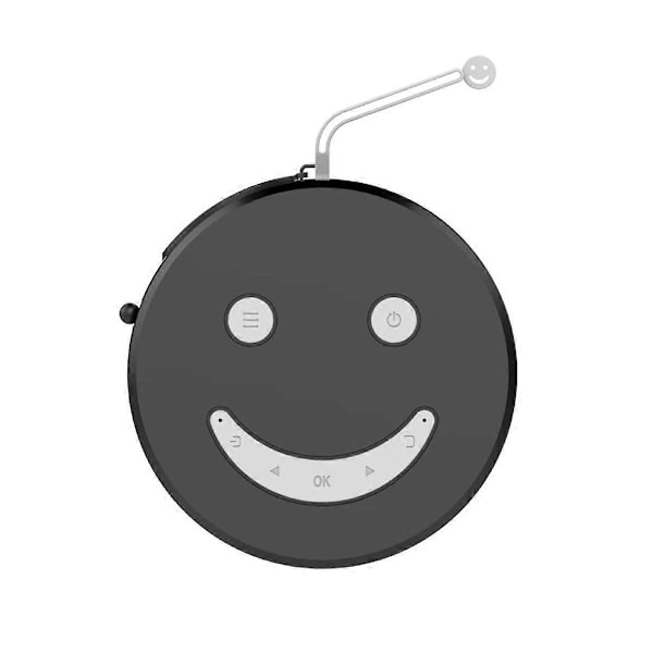 LED Mini-projektori, mobiili videoprojektori, kotiteatteri, musta