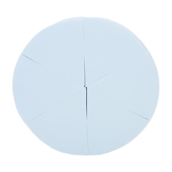 FOCALLURE 6 poser våd tør dobbeltbrug makeup puff blød concealer svamp puff #5 (blå)