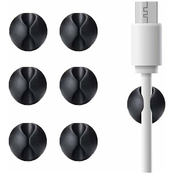 Kaapelinjärjestäjä Johdonpidikkeet Järjestäjä Kiinnike Itseliimautuva Johdonhallintajärjestelmä USB-latausjohtoihin Verkko Kuulokekaapelit Auto Toimisto Koti