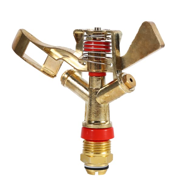 1/2 tomme konnektor messing roterende vippe arm vandspreder spraydyse havevanding