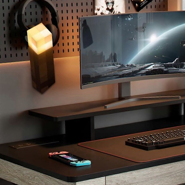 Væglampe Natlampe, Håndværkslampe med 4 Farver, LED Natlampe, Sengelampe med USB Genopladelig, 3D Lampe til Cosplay Legetøj Gaver