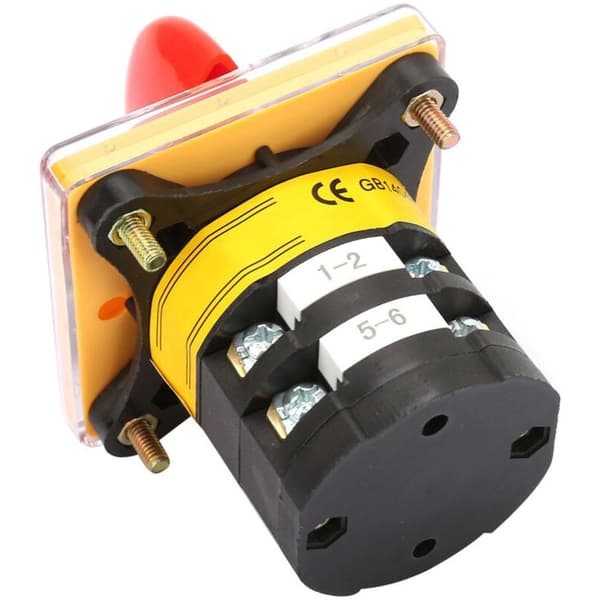 25A 380V AC Rotary Cam Switch JYW29B-25/2 - Valgkontakt D2004
