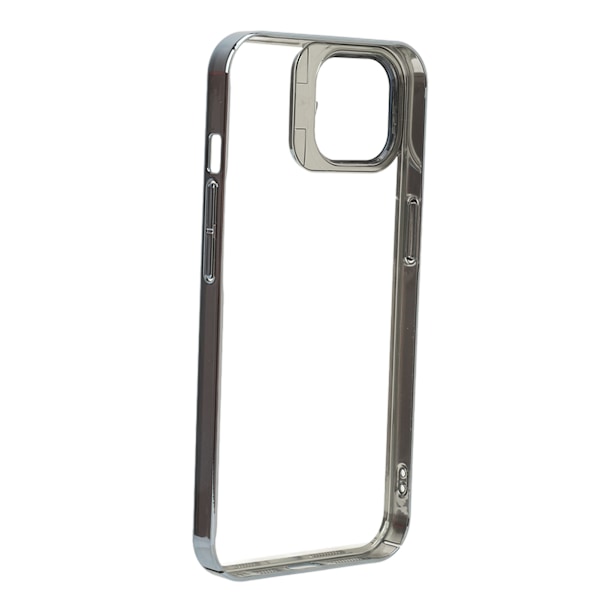 Magnetiskt mobilfodral Slim Shockproof mobilfodral med kameralinsskydd Stativ Hög transparens PC hårt skyddsfodral Blå för Iphone 14pro